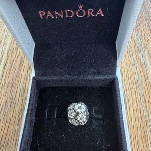 RETIRED Pandora Primrose Meadow Openworks charm #791488EN12
